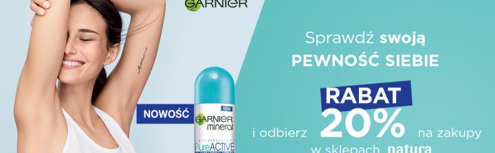 Garnier chce dodać pewności siebie - kampania reklamowa antyperspirantów